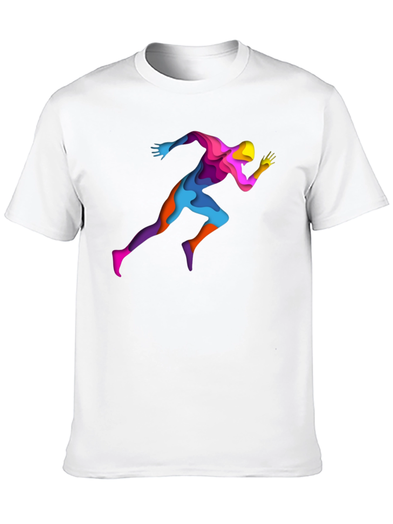 Runner Graphic Tee - Stylish Black T-Shirt