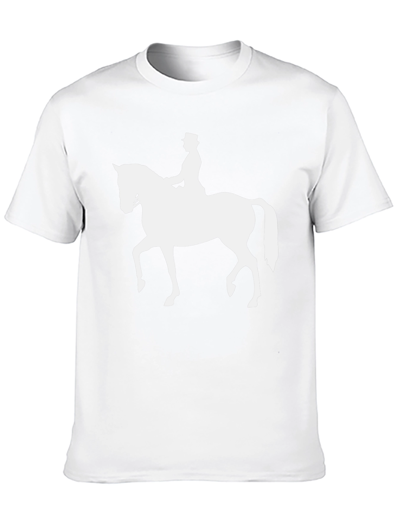 Equestrian Rider Graphic T-Shirt