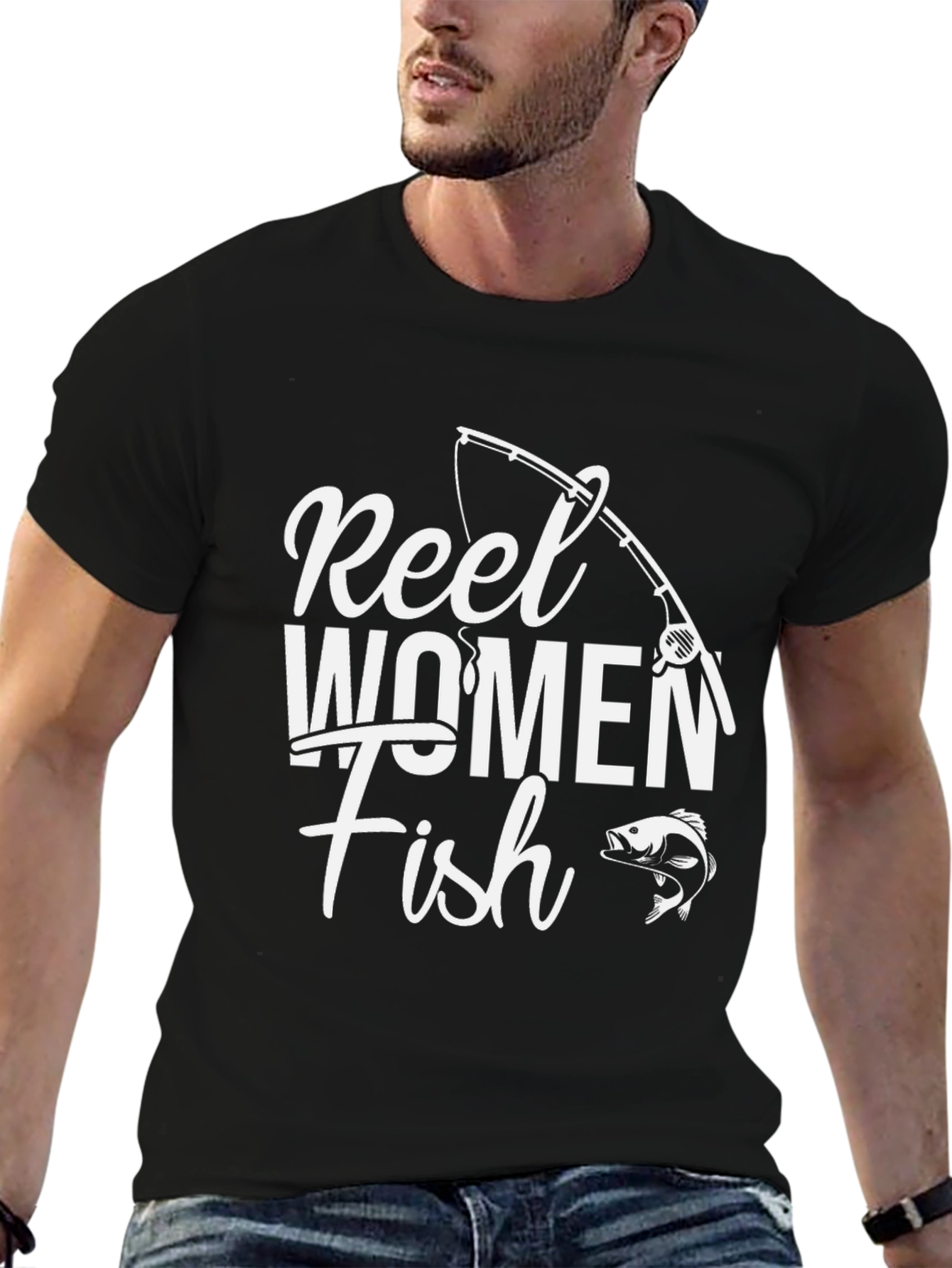 Reel Women Fish Graphic T-Shirt