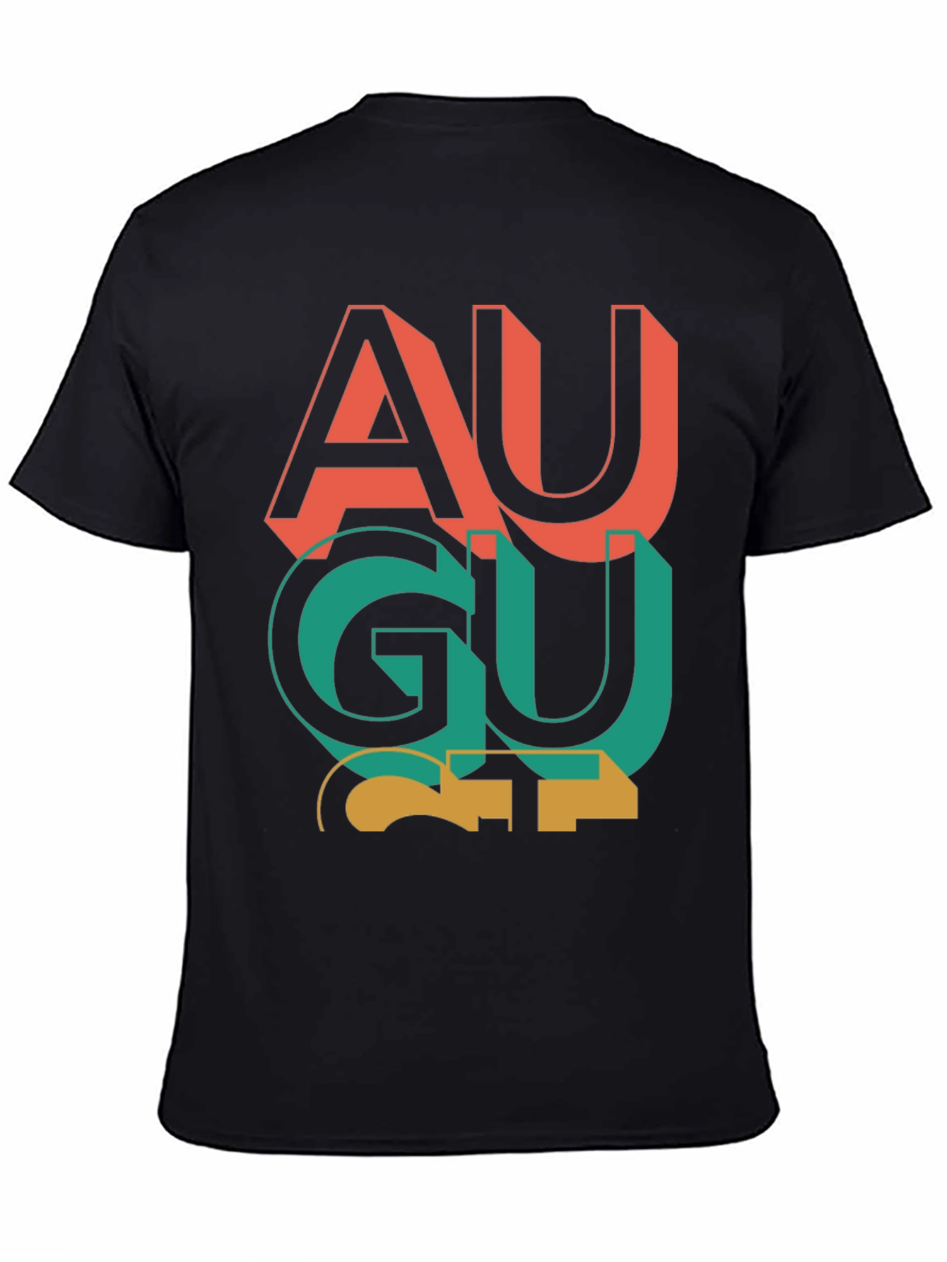 August Graphic Tee - Stylish Mens T-Shirt