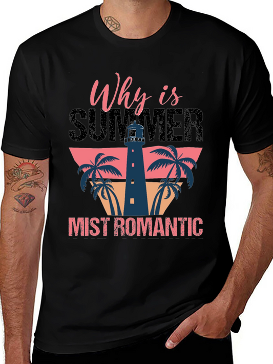 Why is Summer Mist Romantic Graphic Tee
