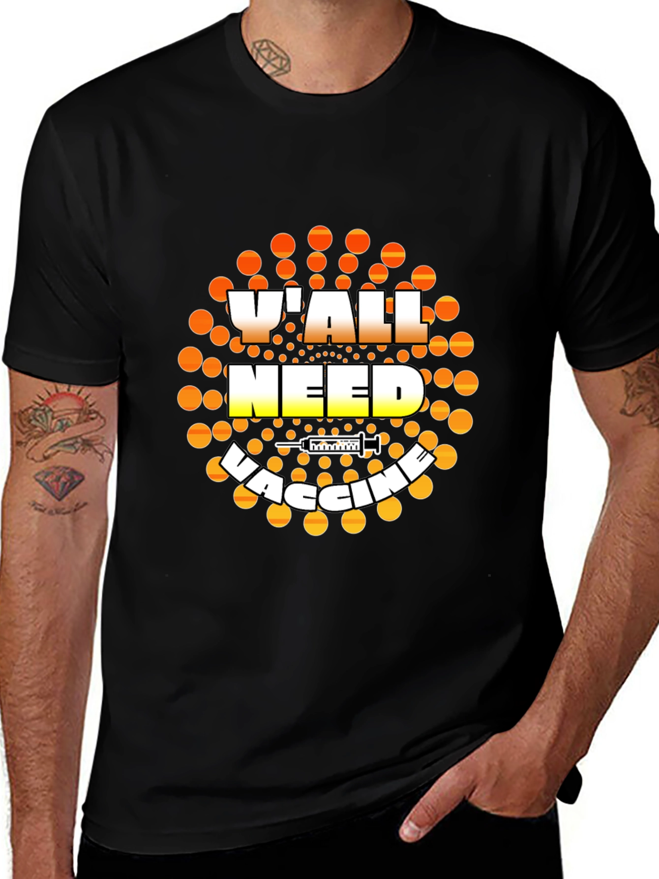 Yall Need Vaccine Graphic T-Shirt
