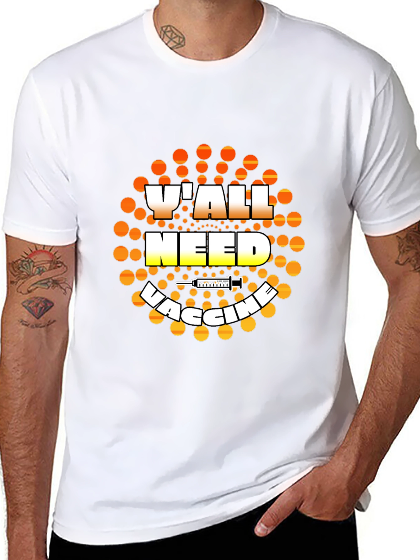 Yall Need Vaccine Graphic T-Shirt