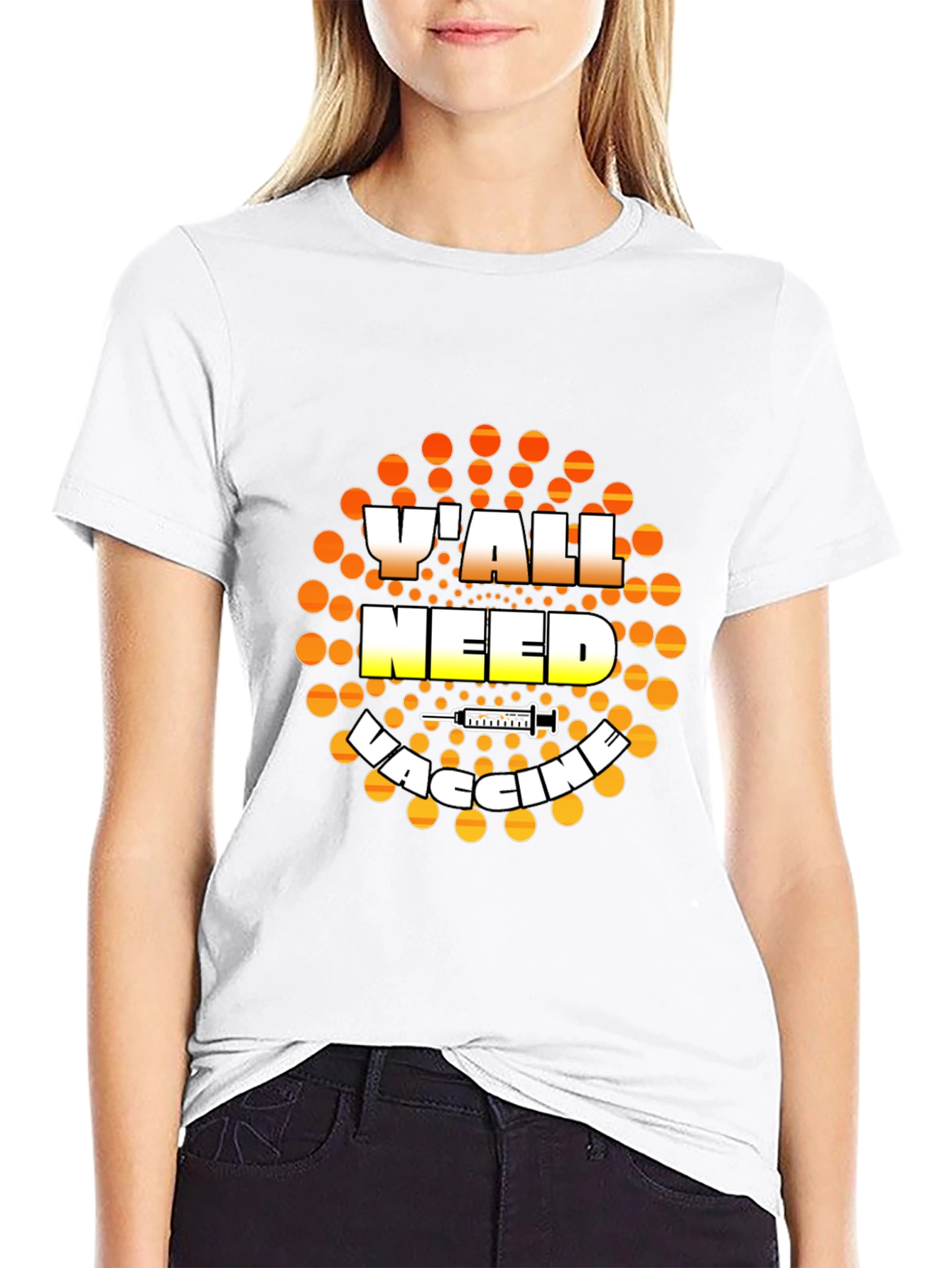Yall Need Vaccine Graphic T-Shirt