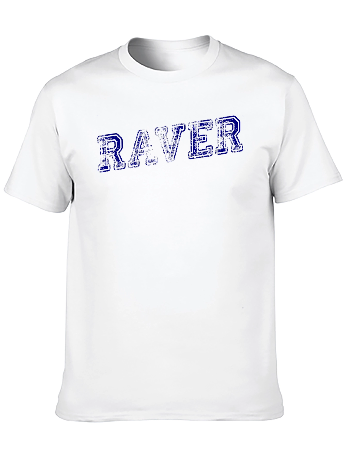 Raver Graphic Print T-Shirt - Black