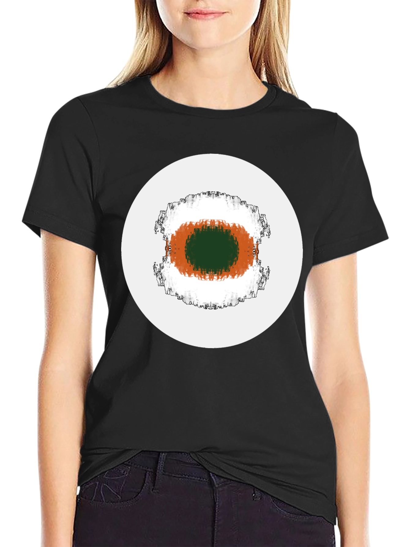Graphic Tee: Abstract Eye Design