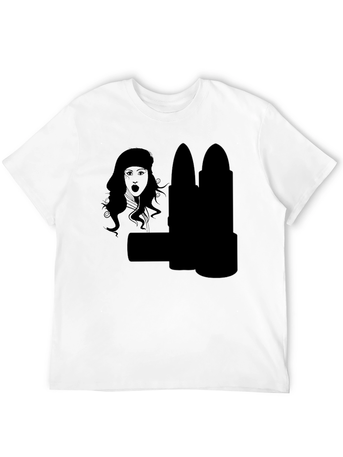 Statement Black Graphic Tee