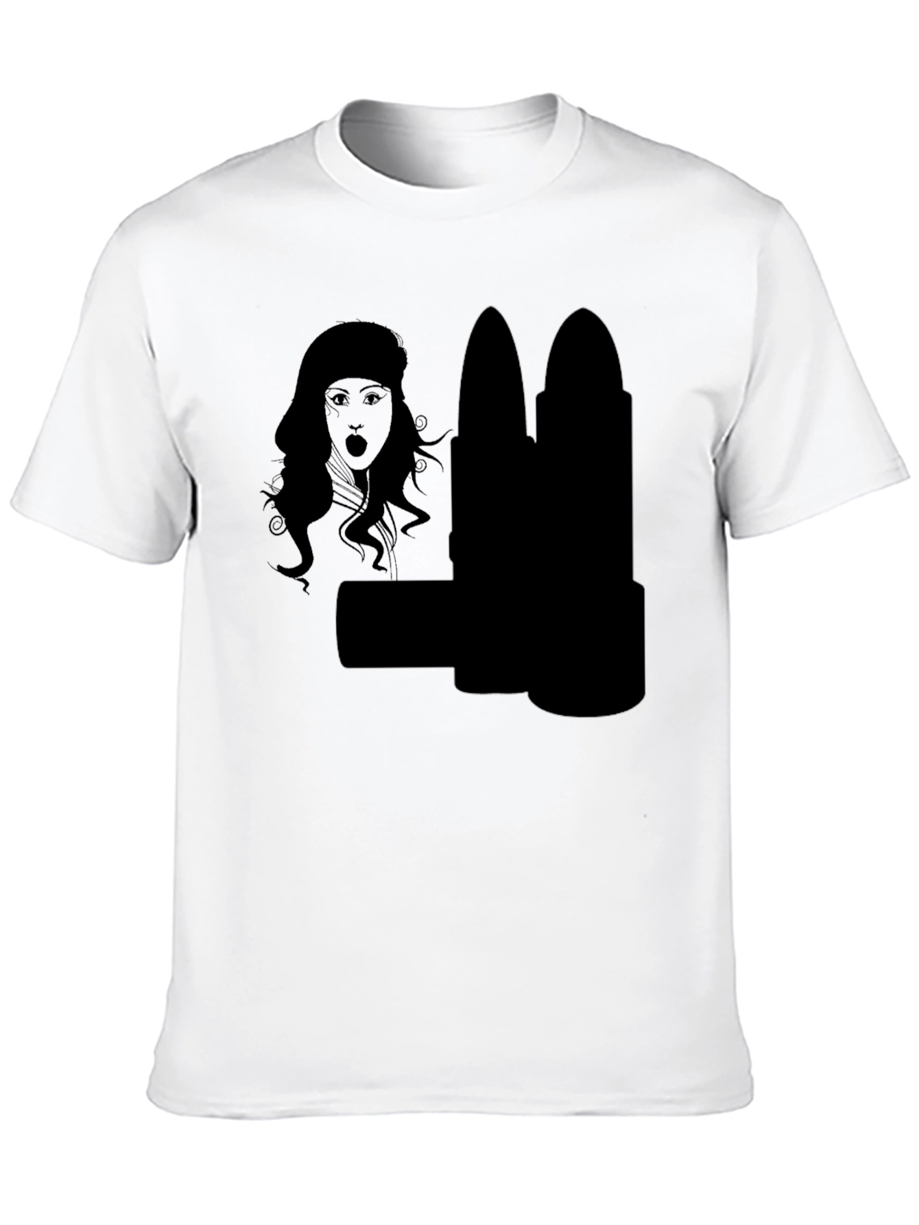 Statement Black Graphic Tee