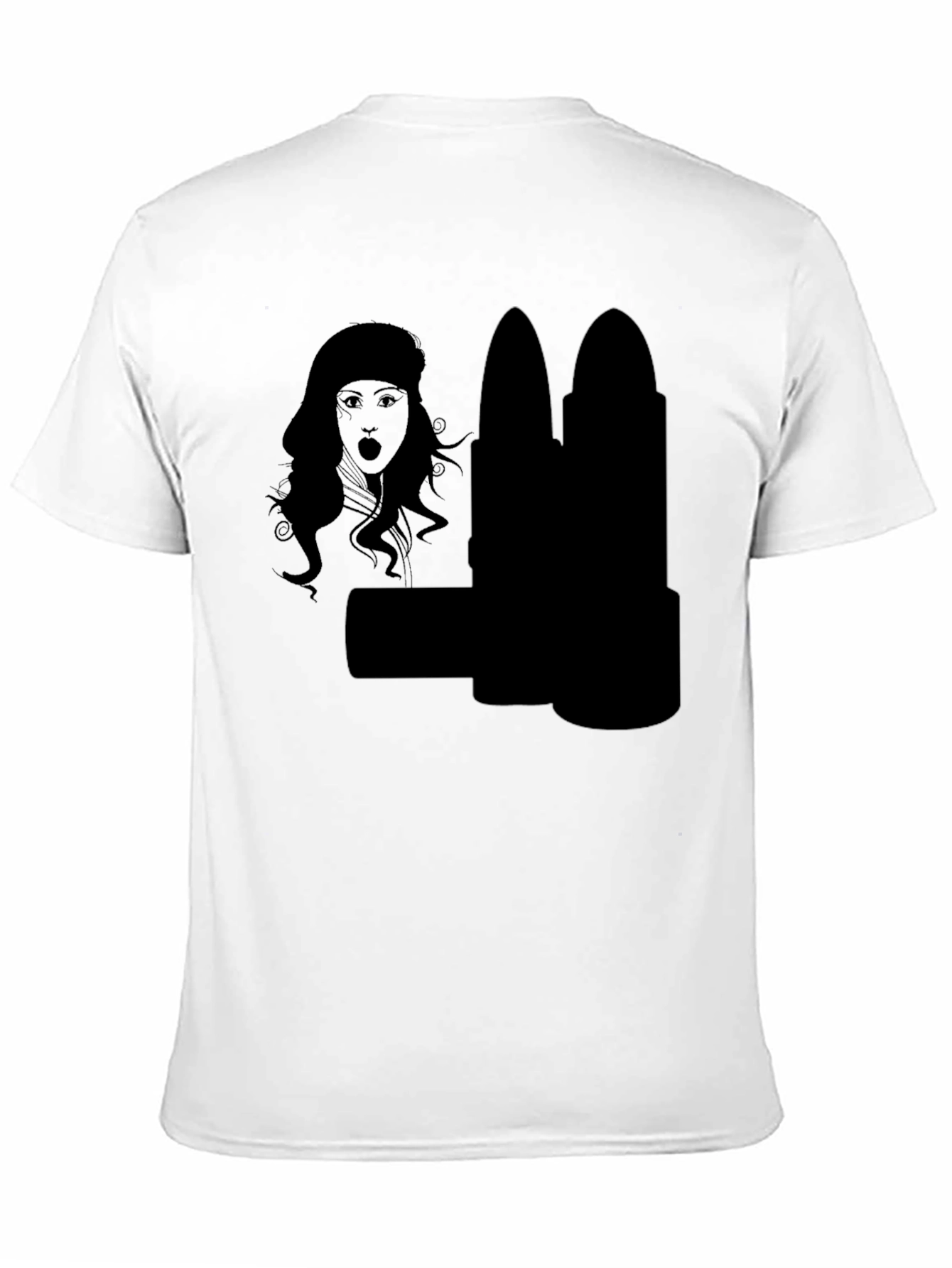 Statement Black Graphic Tee