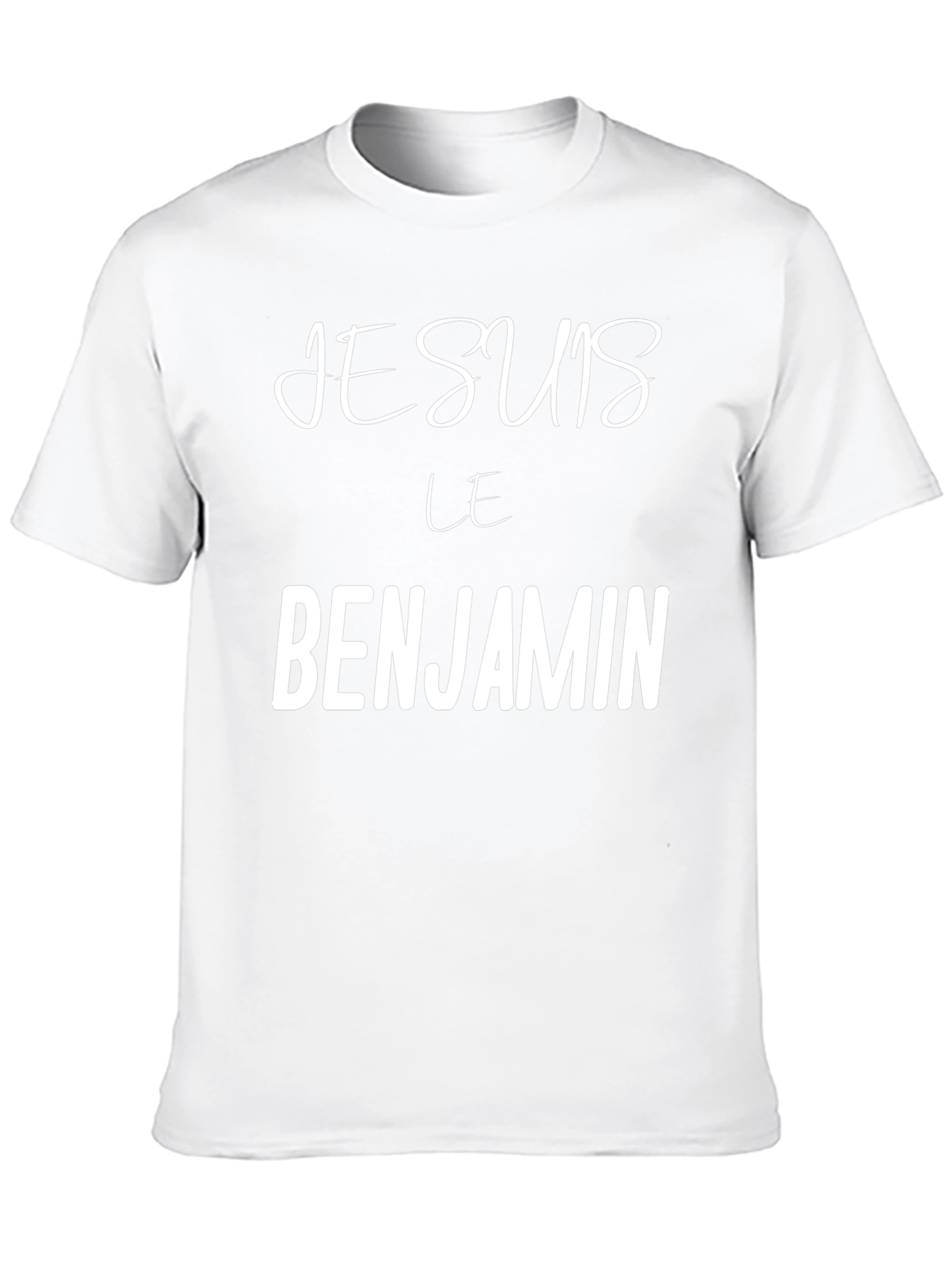 Je Suis Le Benjamin T-Shirt - Black Crew Neck