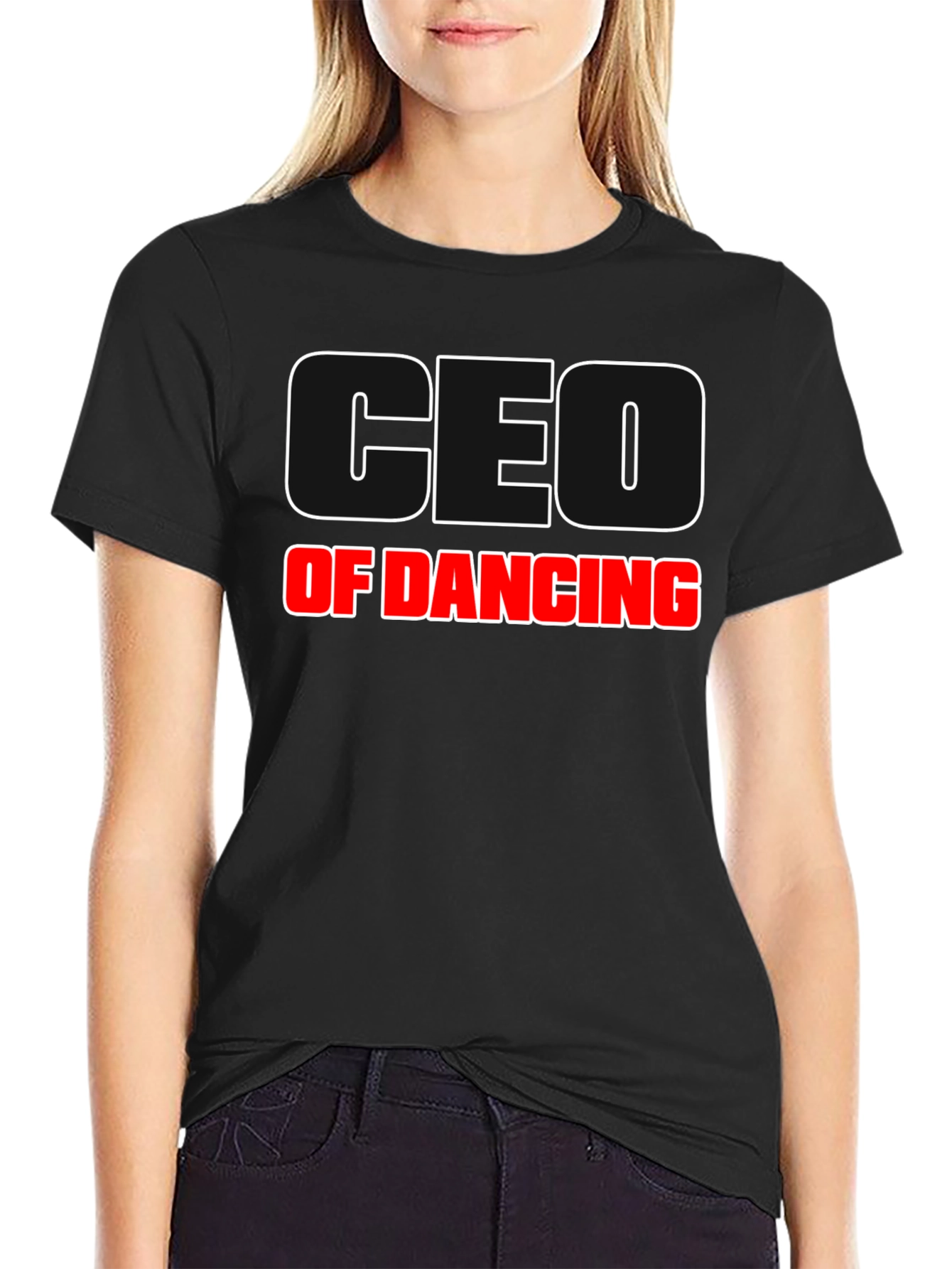 CEO of Dancing Graphic T-Shirt - Black