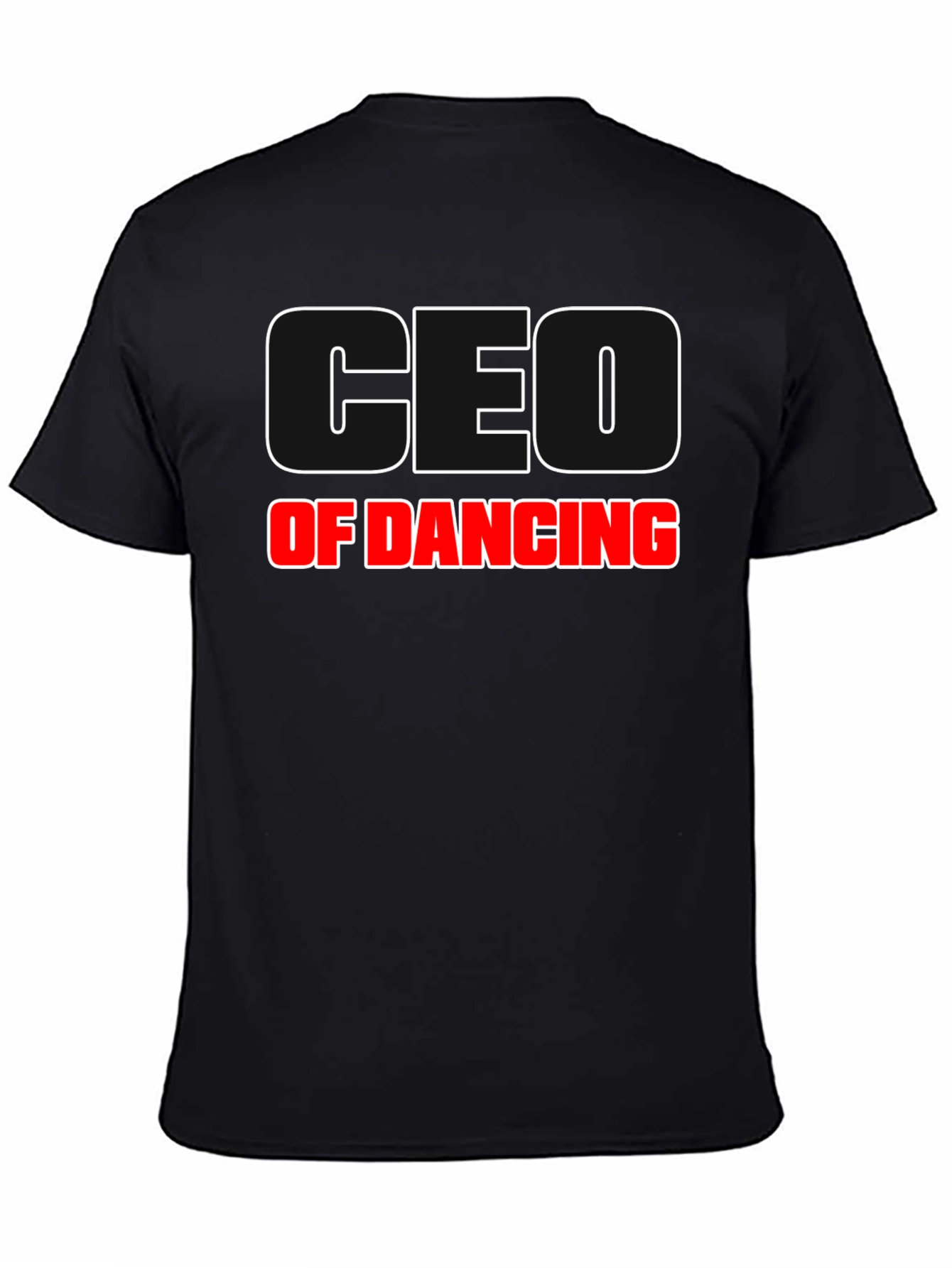 CEO of Dancing Graphic T-Shirt - Black