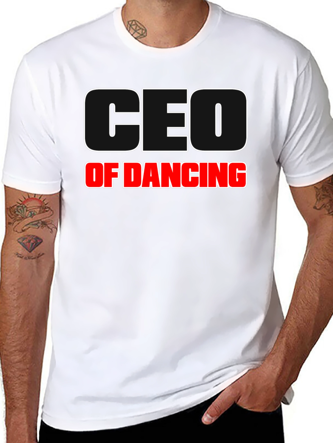 CEO of Dancing Graphic T-Shirt - Black