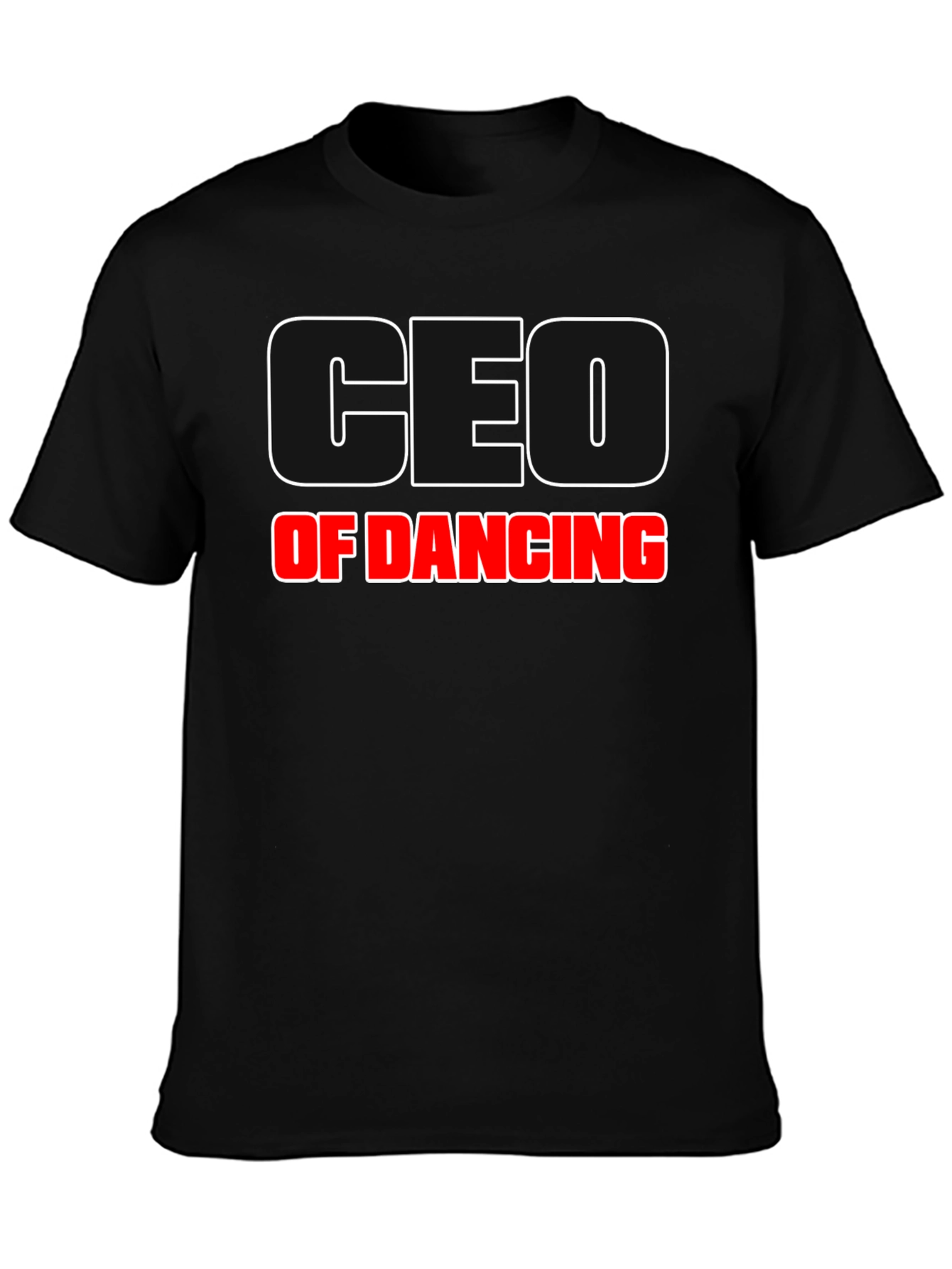 CEO of Dancing Graphic T-Shirt - Black
