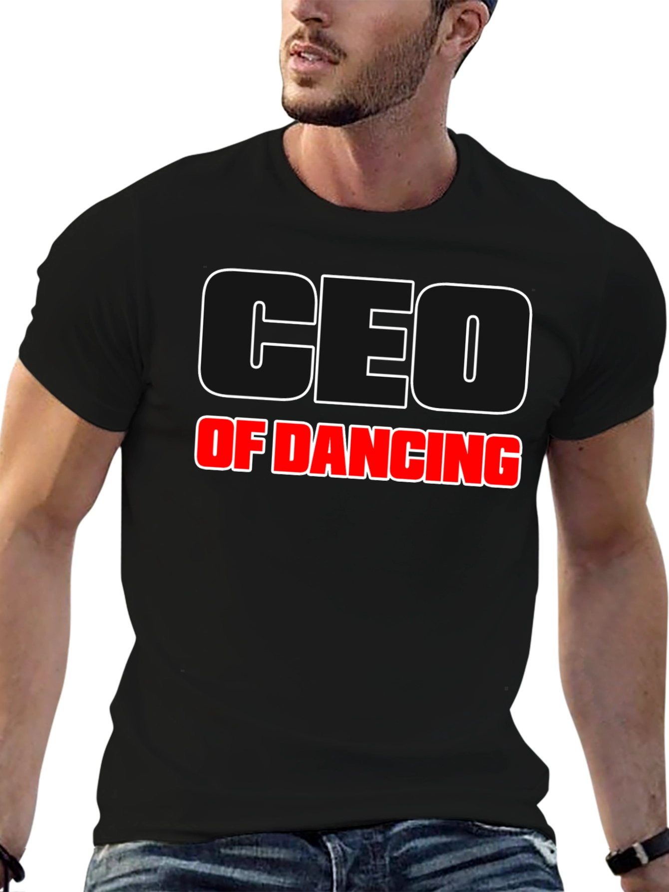 CEO of Dancing Graphic T-Shirt - Black