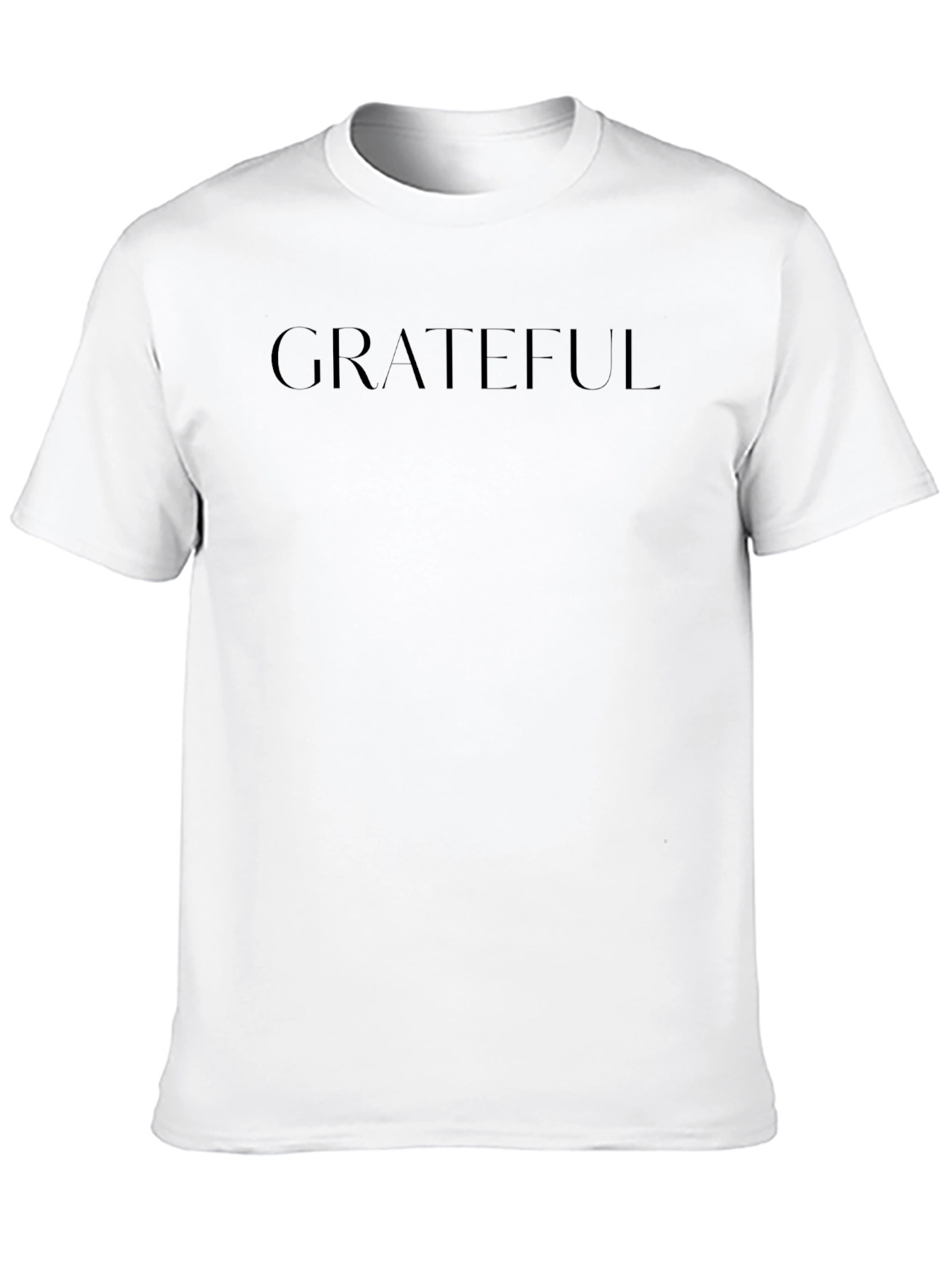 Grateful Black Crew Neck T-Shirt