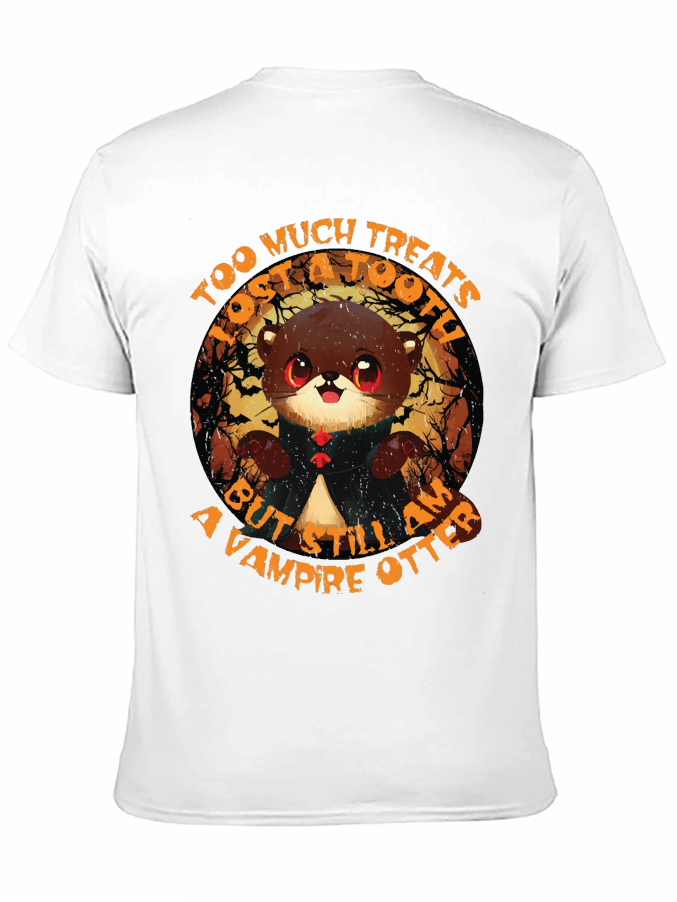 Vampire Otter Halloween T-Shirt