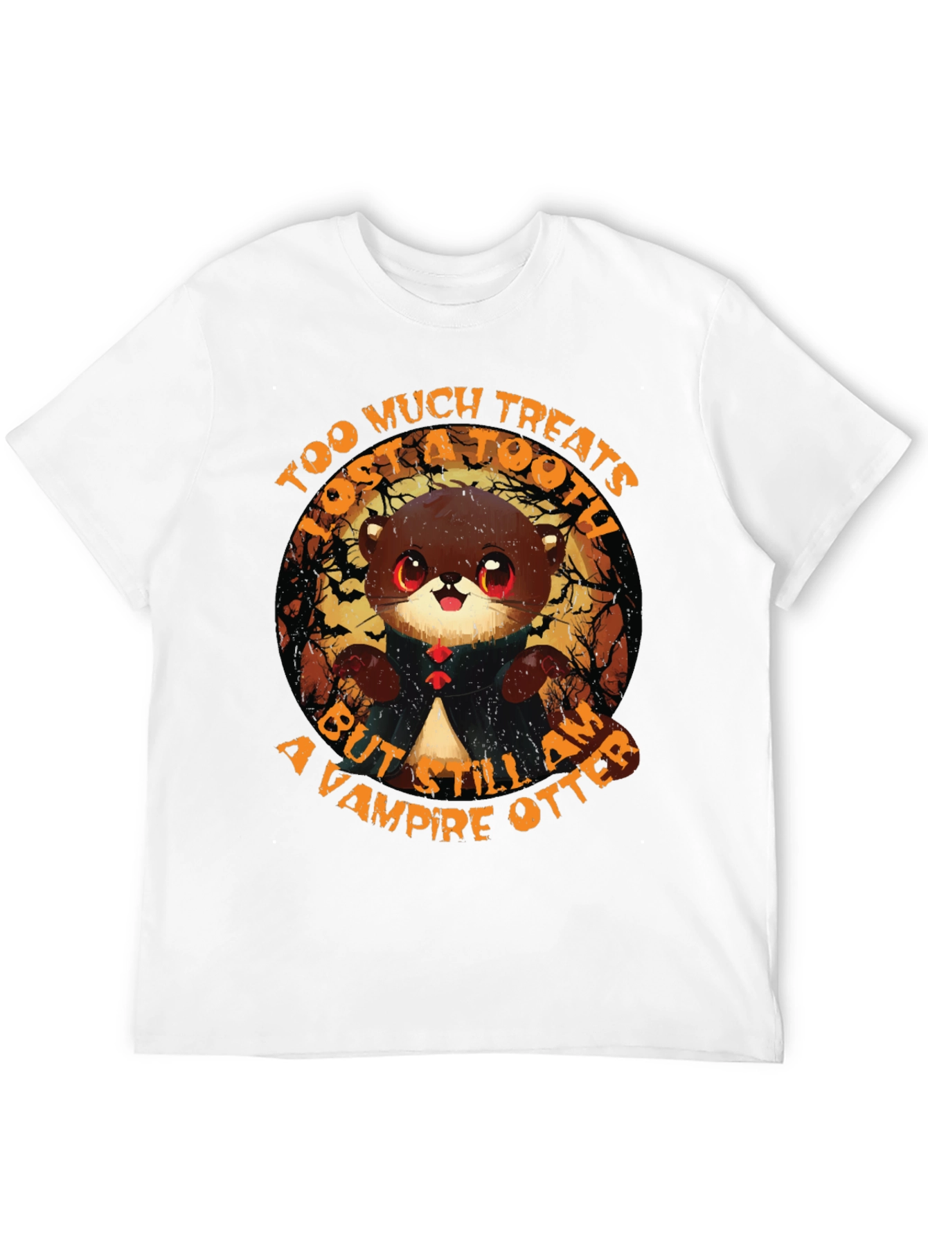 Vampire Otter Halloween T-Shirt