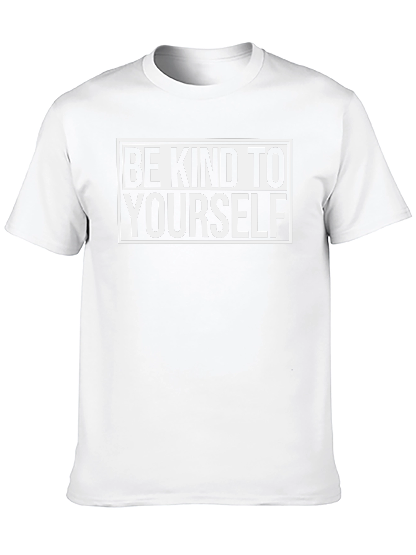 Be Kind To Yourself Black Graphic Tee