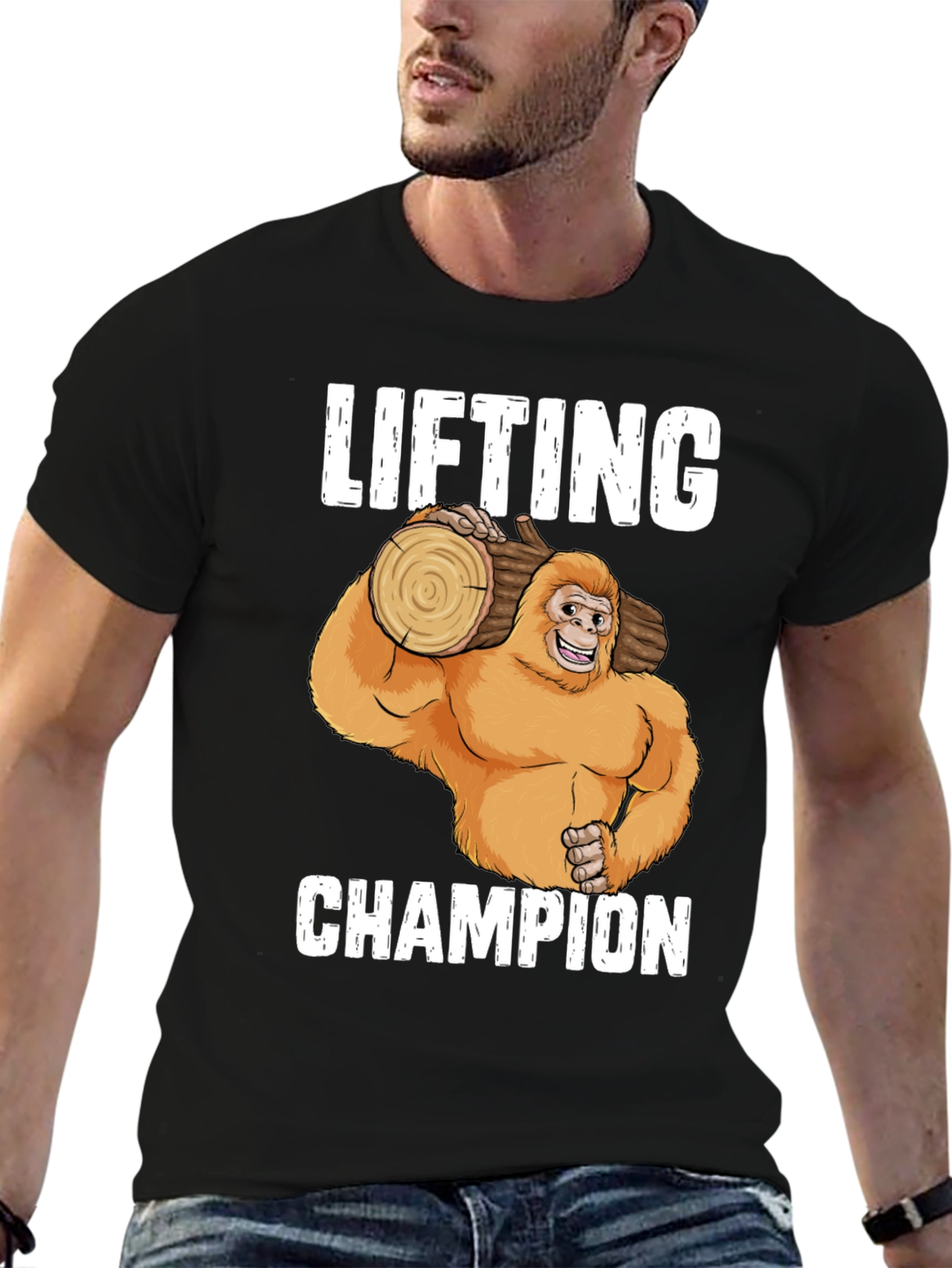 Lifting Champion Bigfoot T-Shirt