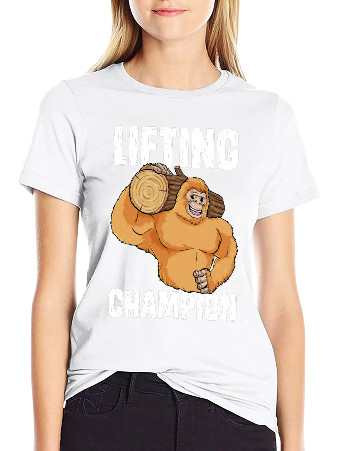 Lifting Champion Bigfoot T-Shirt