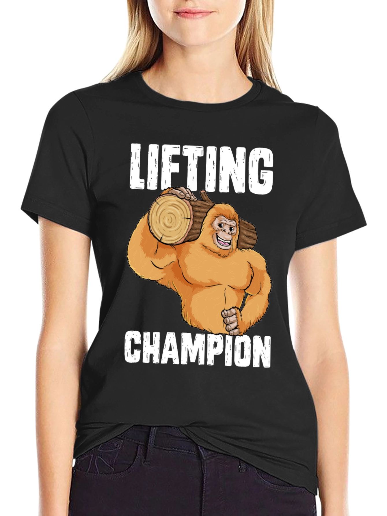 Lifting Champion Bigfoot T-Shirt