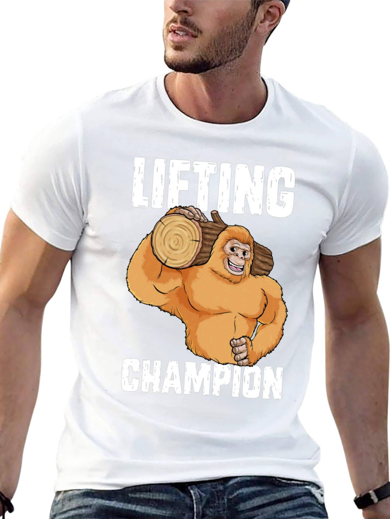 Lifting Champion Bigfoot T-Shirt