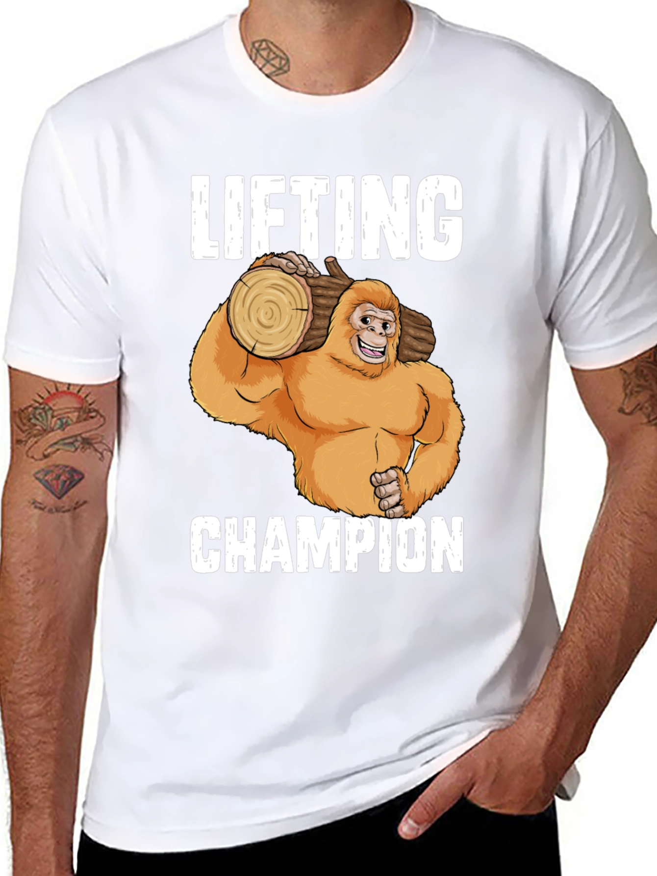 Lifting Champion Bigfoot T-Shirt