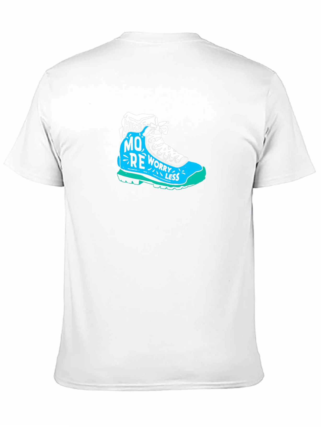 Hike More Worry Less Graphic T-Shirt