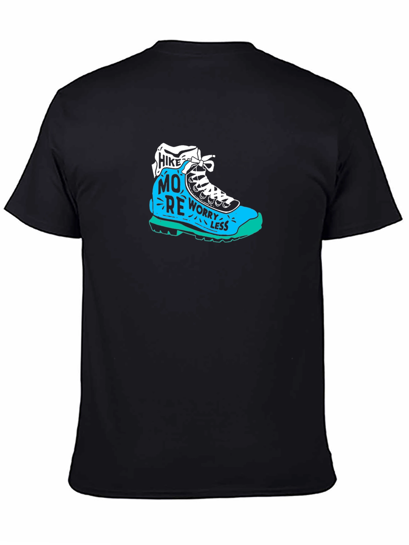 Hike More Worry Less Graphic T-Shirt
