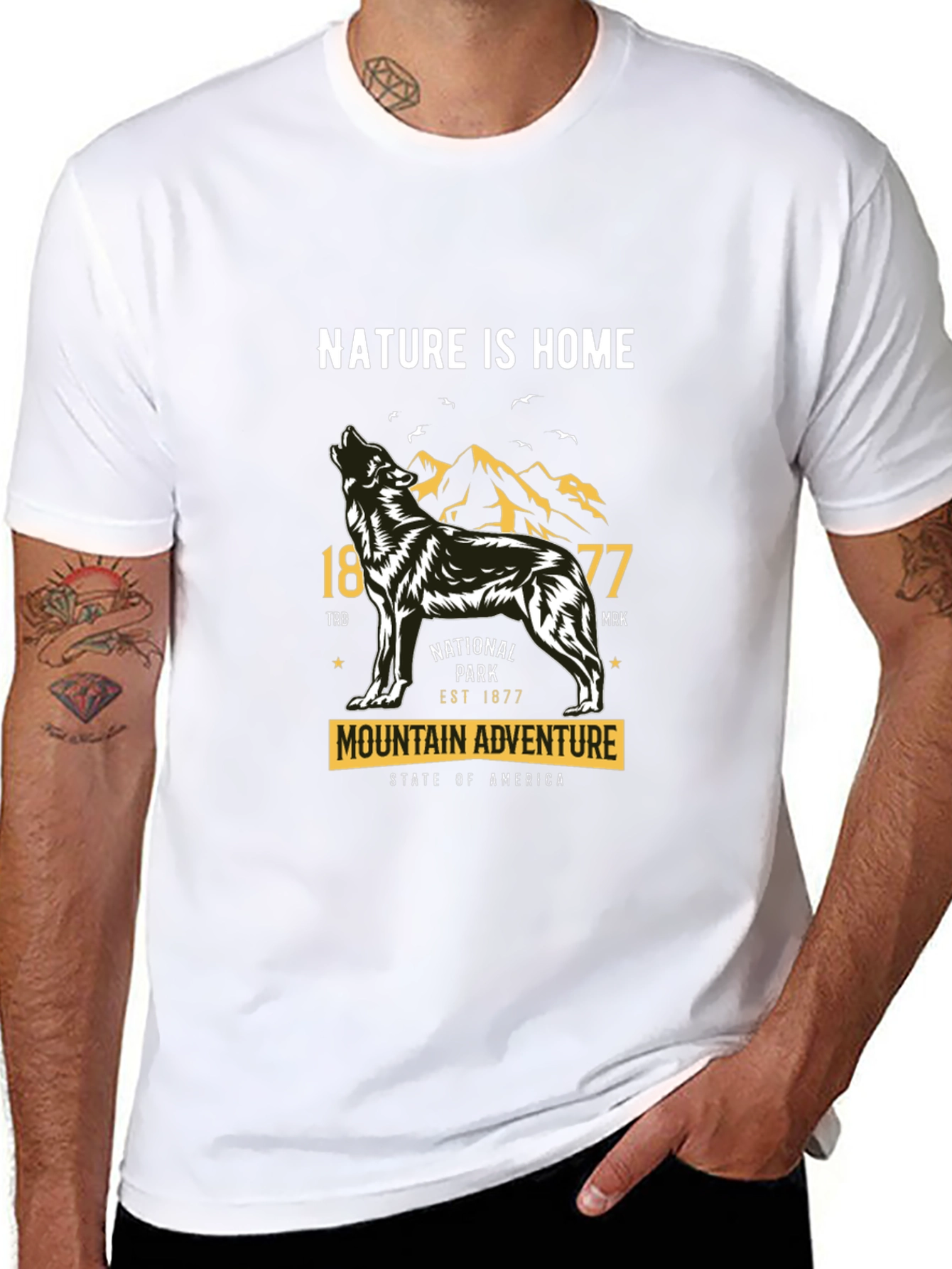 Nature Is Home Graphic Tee