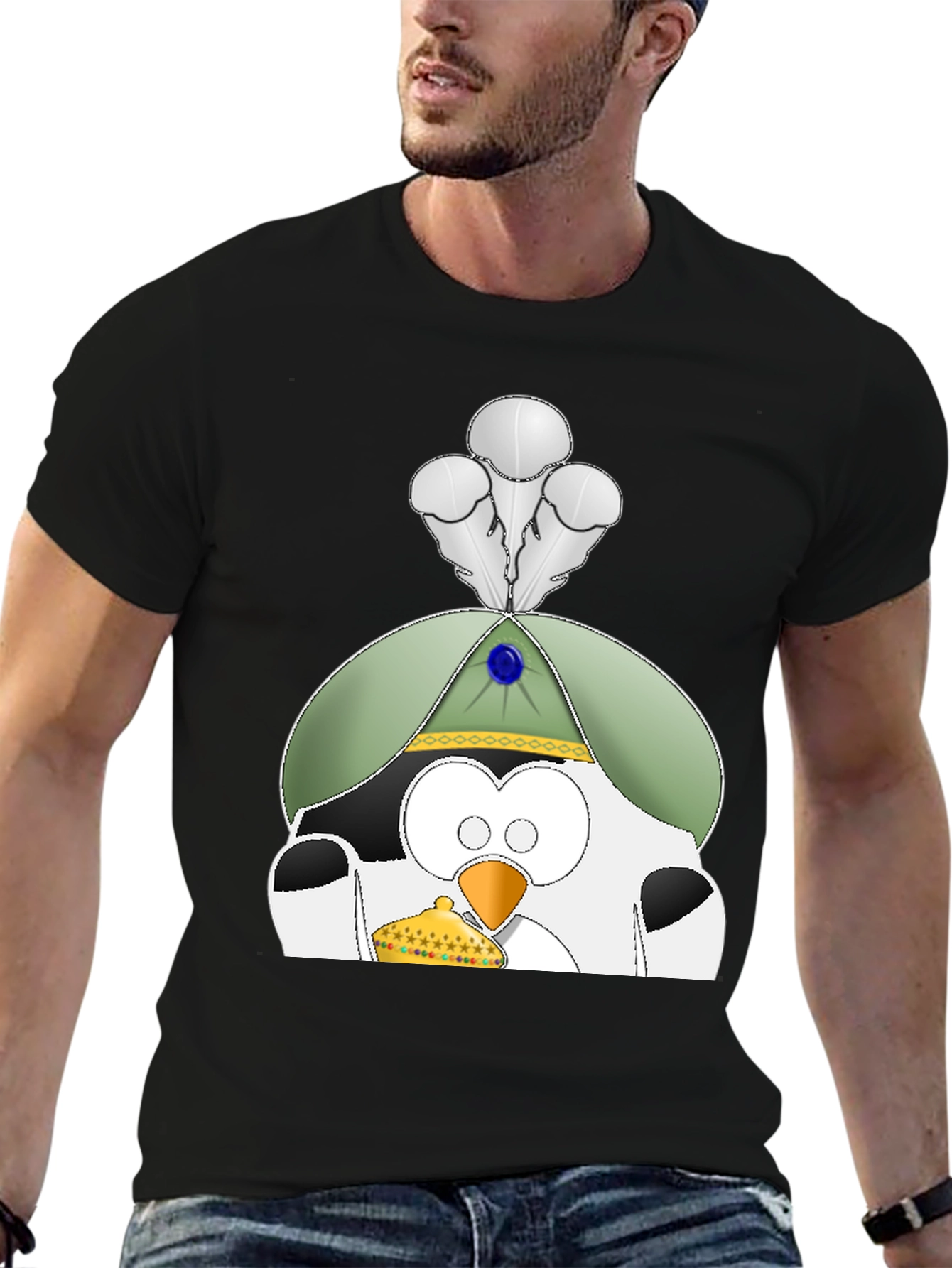 Whimsical Penguin T-Shirt