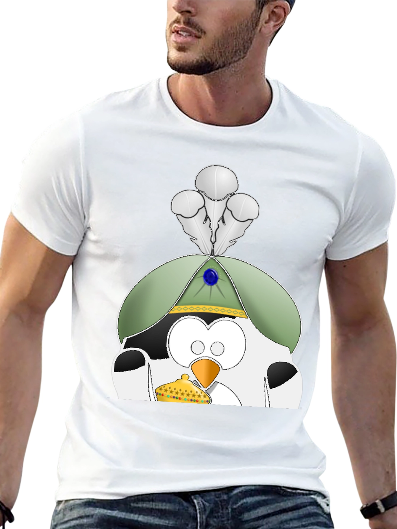 Whimsical Penguin T-Shirt