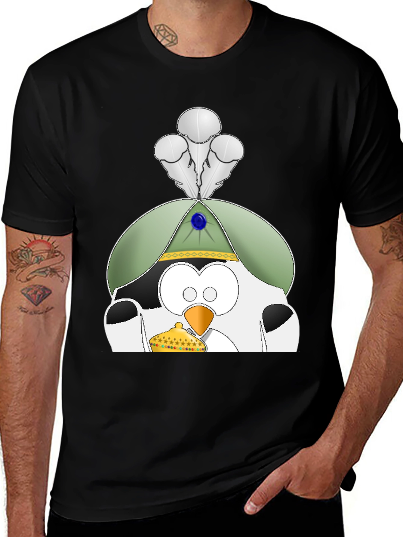 Whimsical Penguin T-Shirt