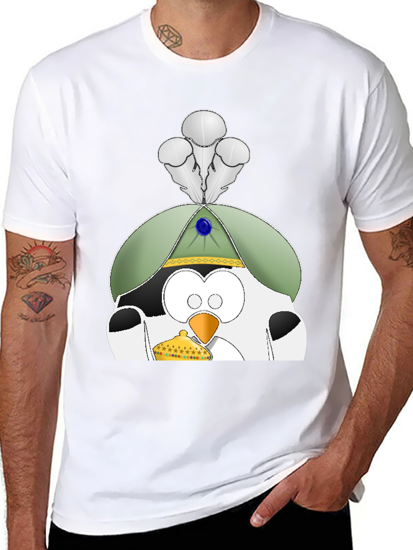 Whimsical Penguin T-Shirt