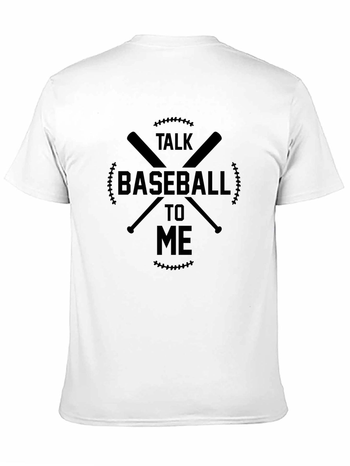Talk Baseball To Me Graphic Tee - Classic Fit