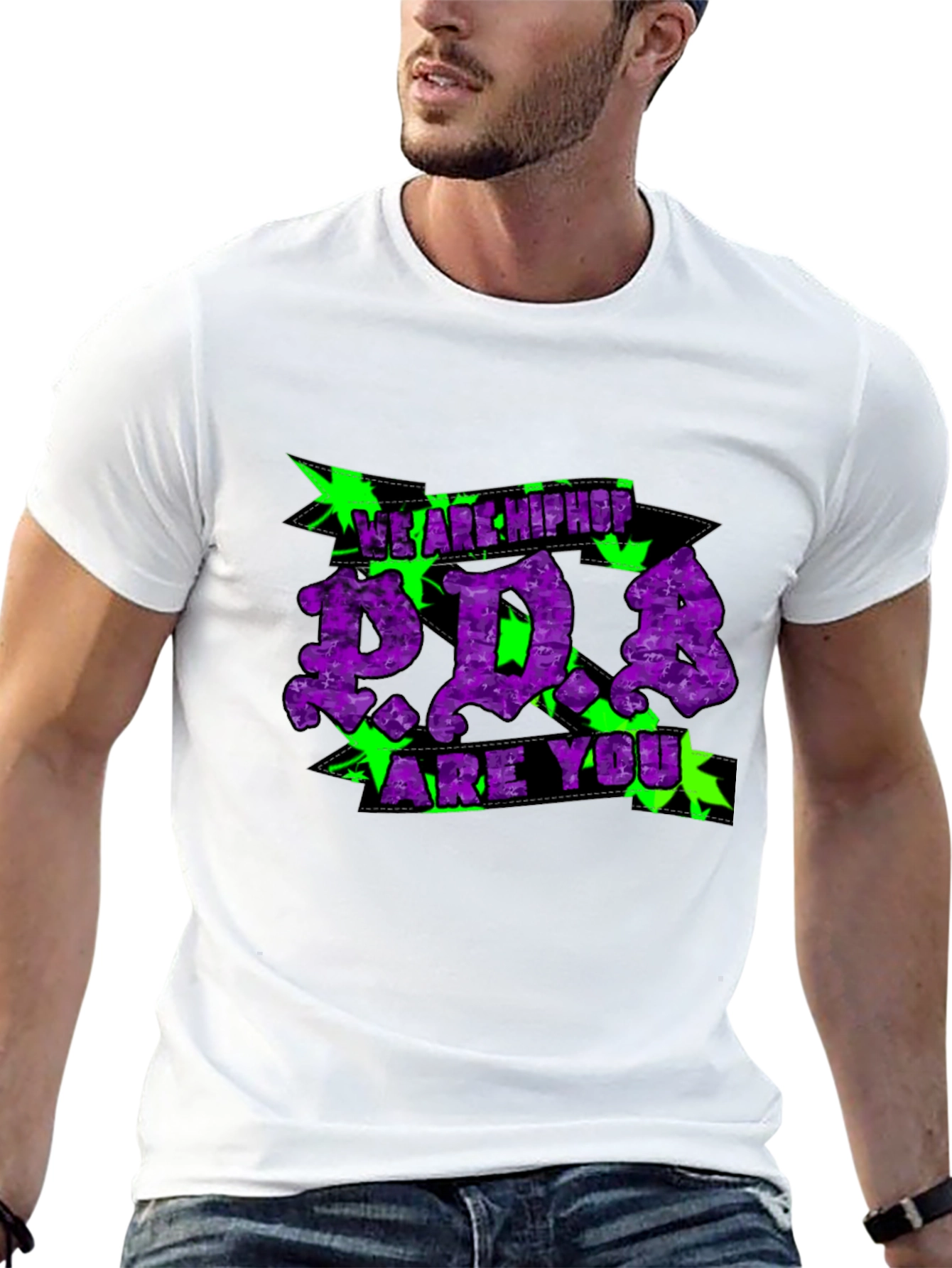 We Are Hip Hop P.D.A. Graphic T-Shirt