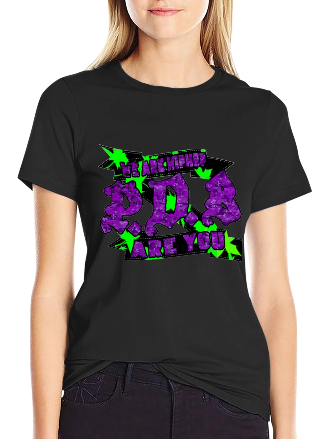 We Are Hip Hop P.D.A. Graphic T-Shirt