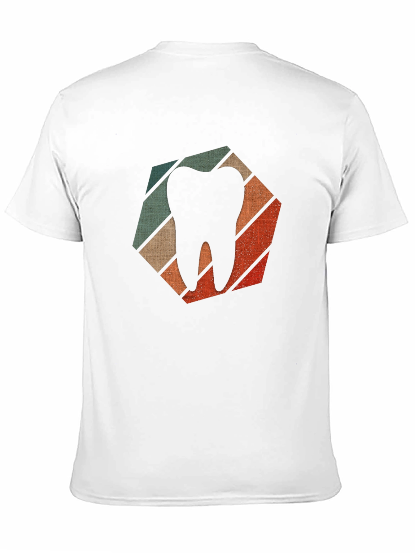 Retro Dentist Tooth Graphic T-Shirt - Black