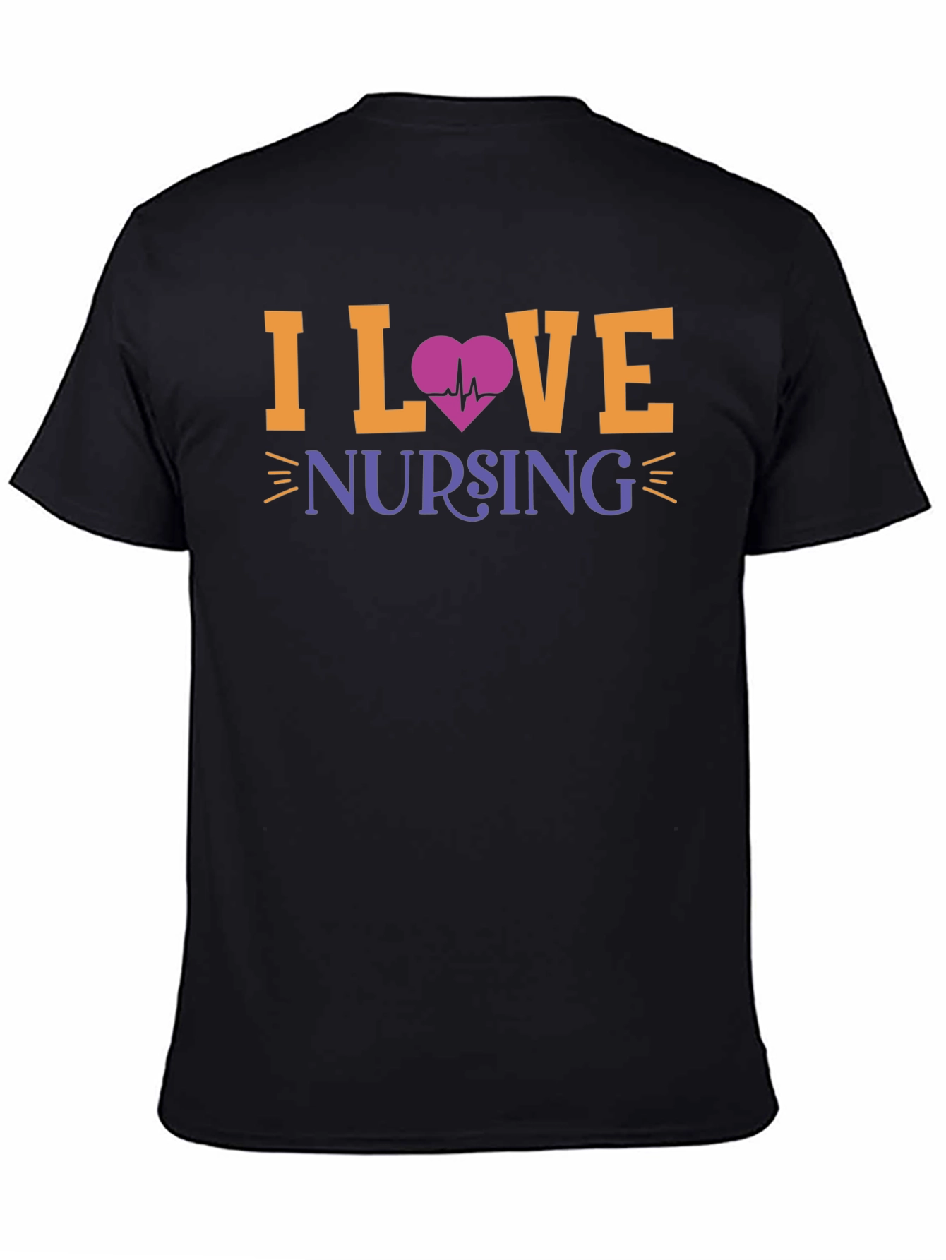 I Love Nursing Graphic T-Shirt
