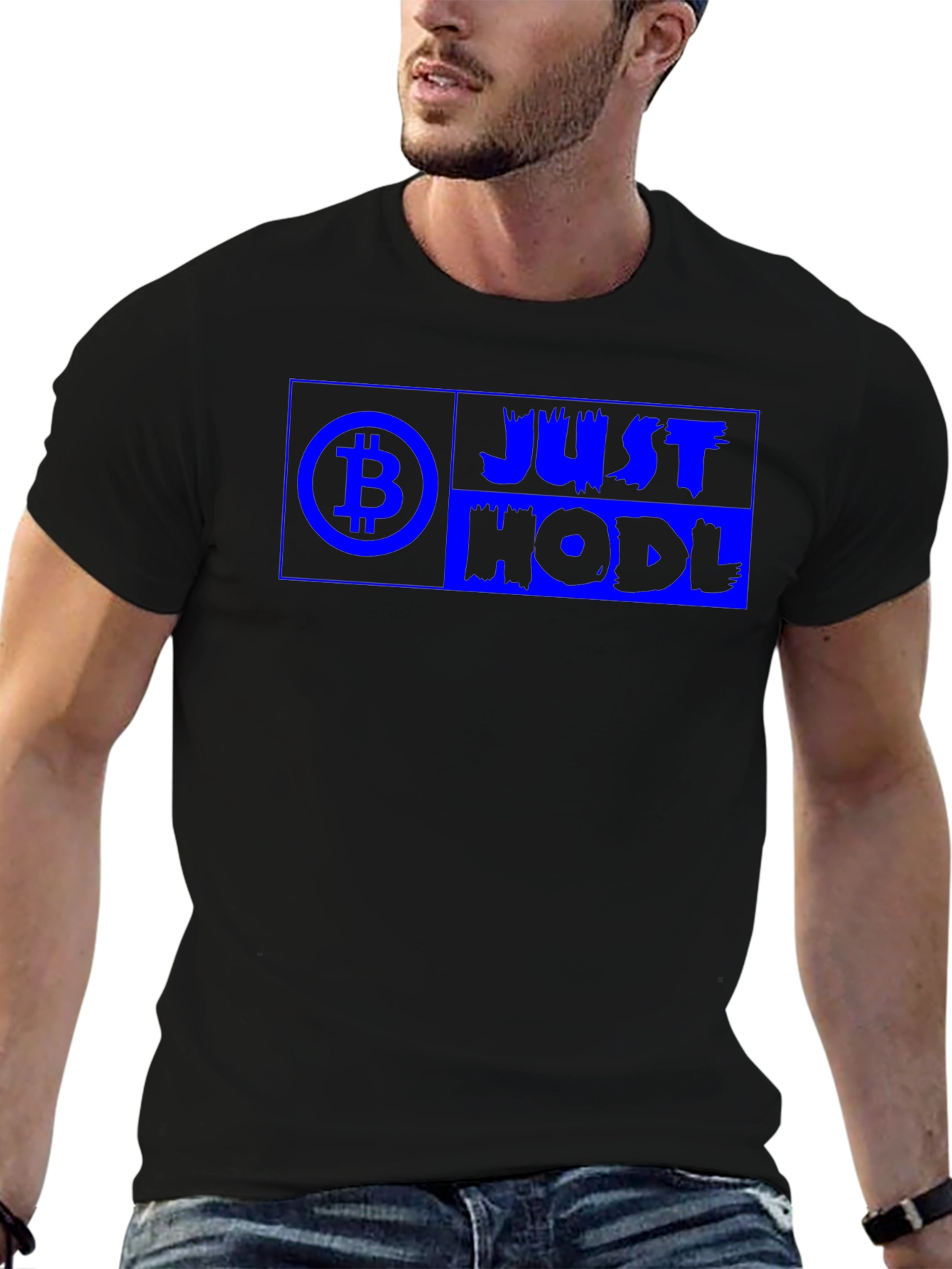Bitcoin HODL Black T-Shirt - Crypto Investor Tee