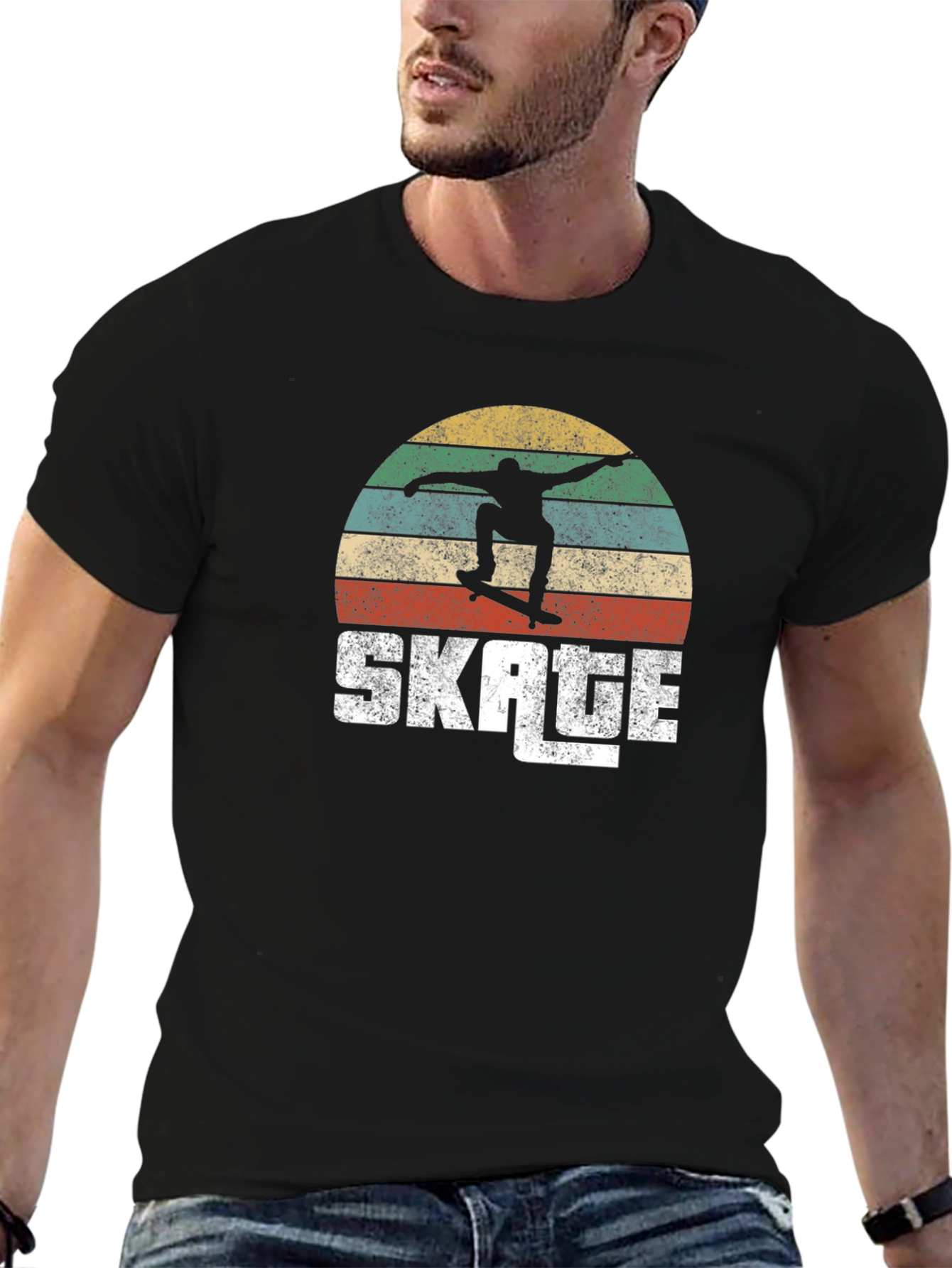 Skateboarding Retro T-Shirt