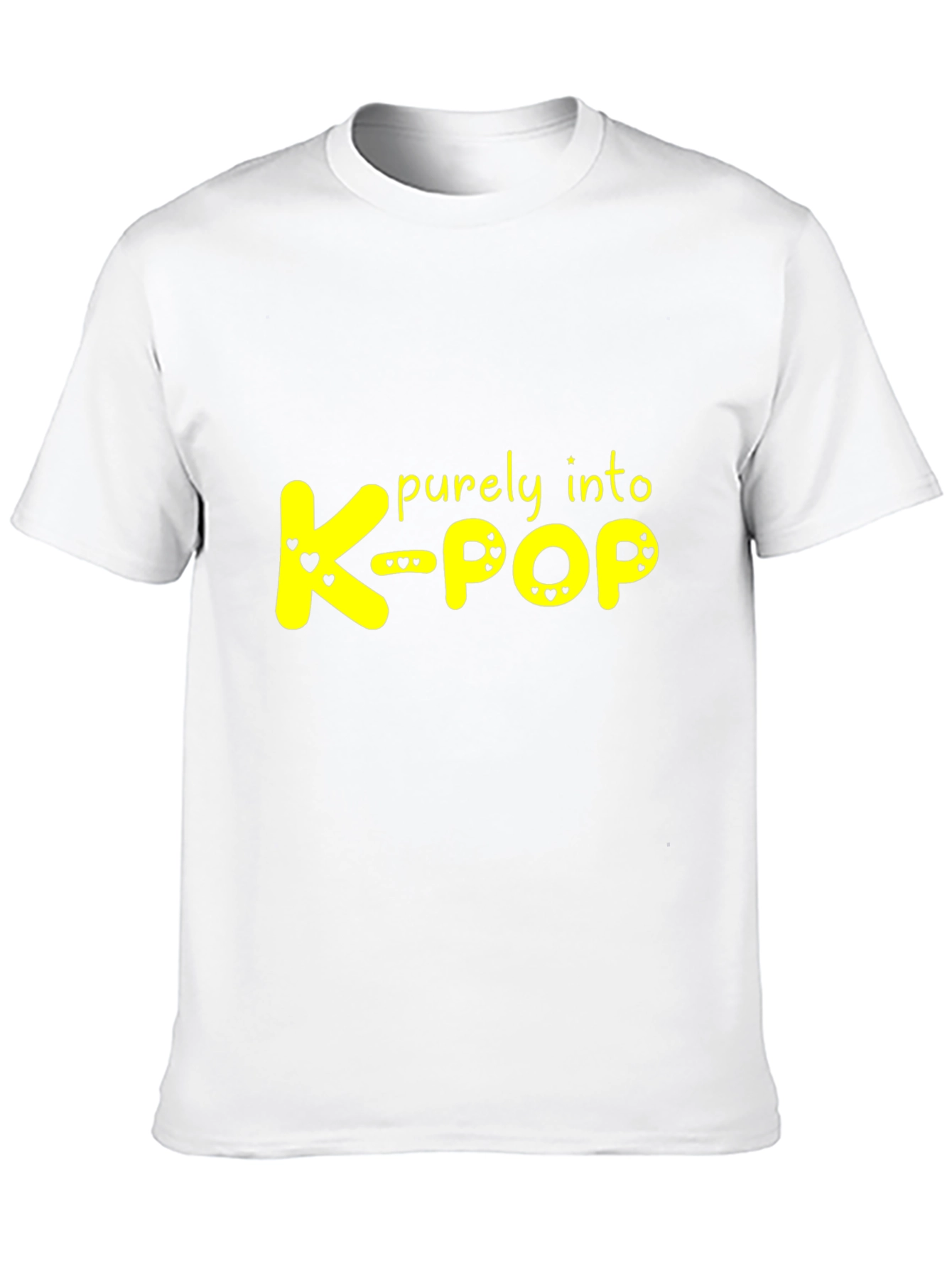 Purely Into K-Pop Black T-Shirt