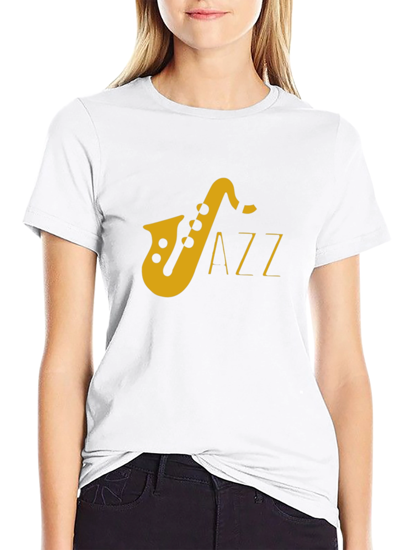 Jazz Saxophone T-Shirt - Classic Music Tee