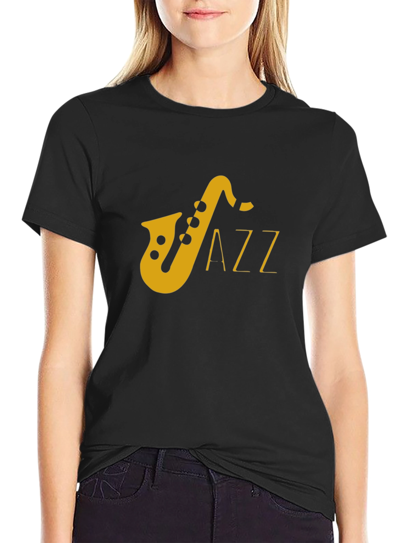 Jazz Saxophone T-Shirt - Classic Music Tee