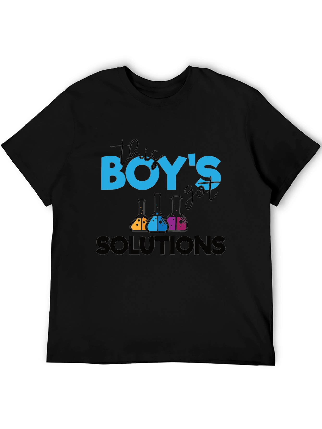 Boys Got Solutions Science T-Shirt