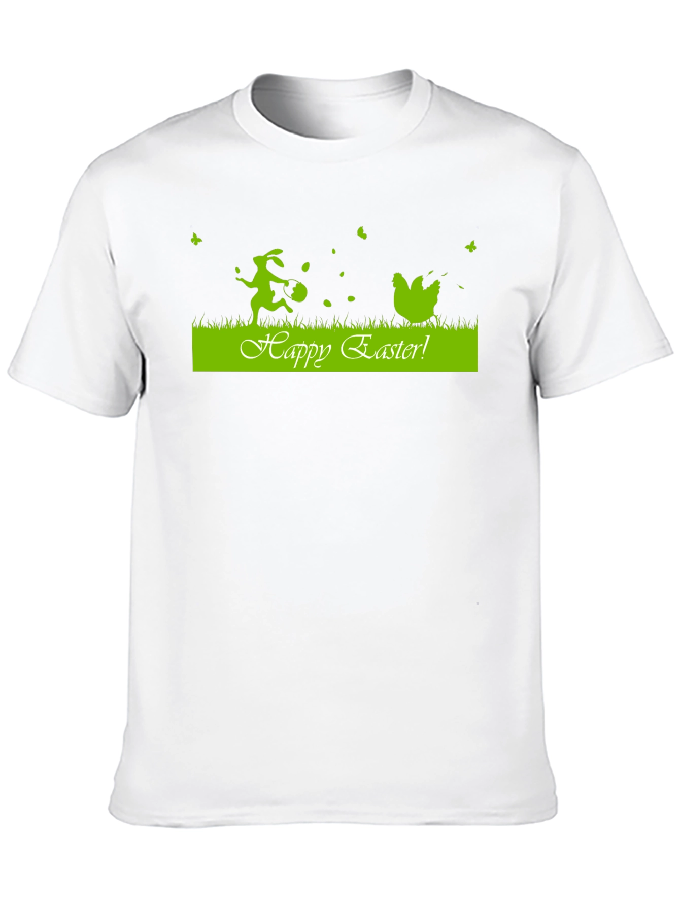 Happy Easter Graphic Tee - Black