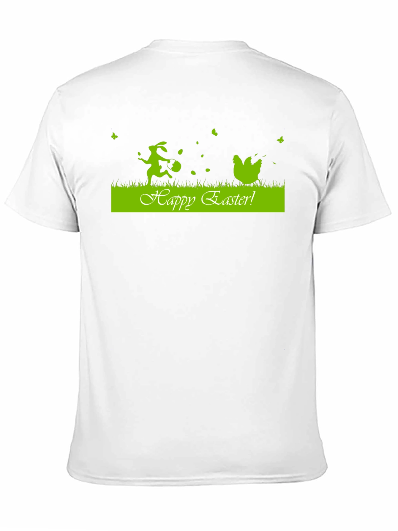 Happy Easter Graphic Tee - Black