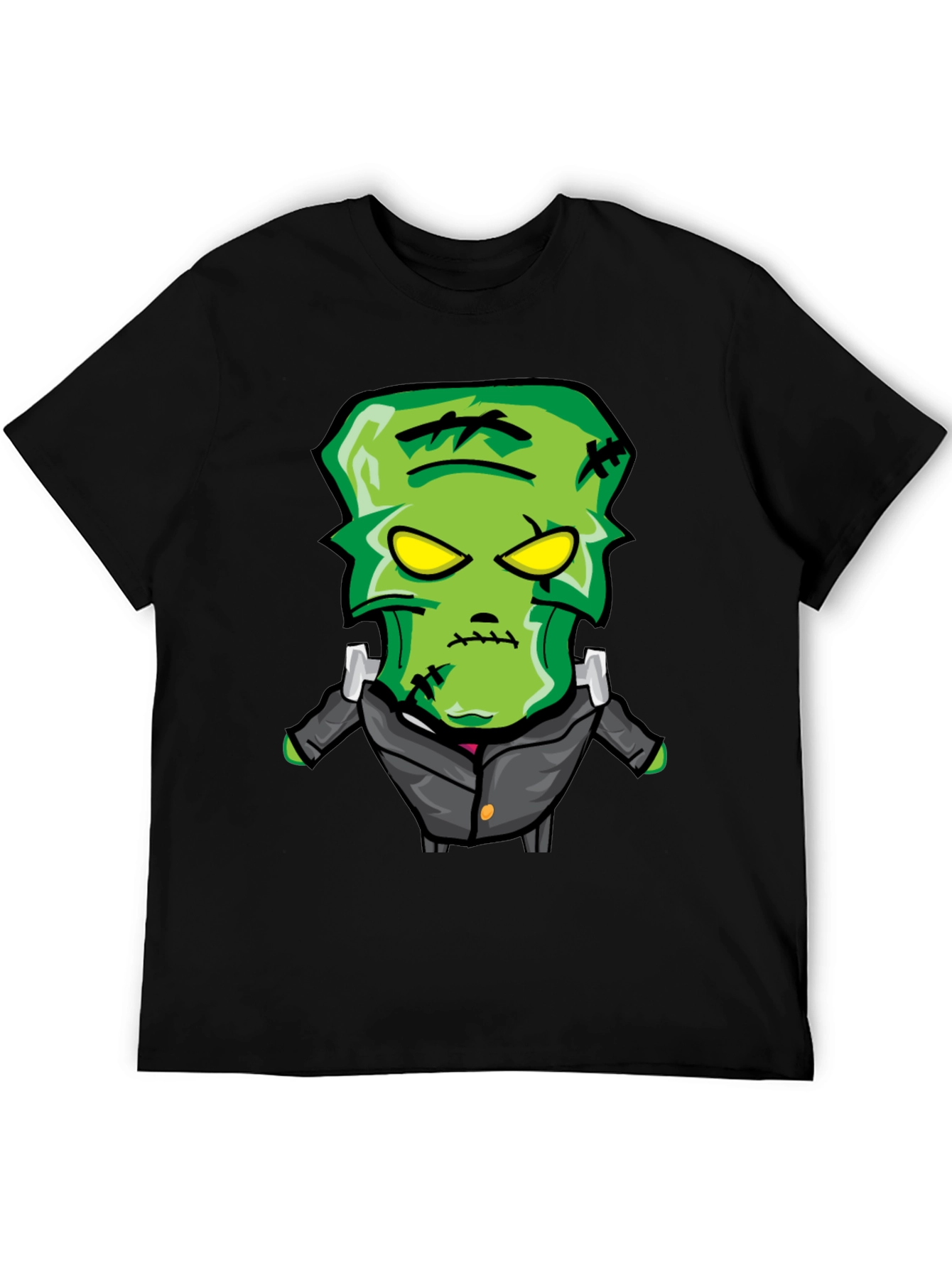 Frankenstein Monster Graphic Print T-Shirt