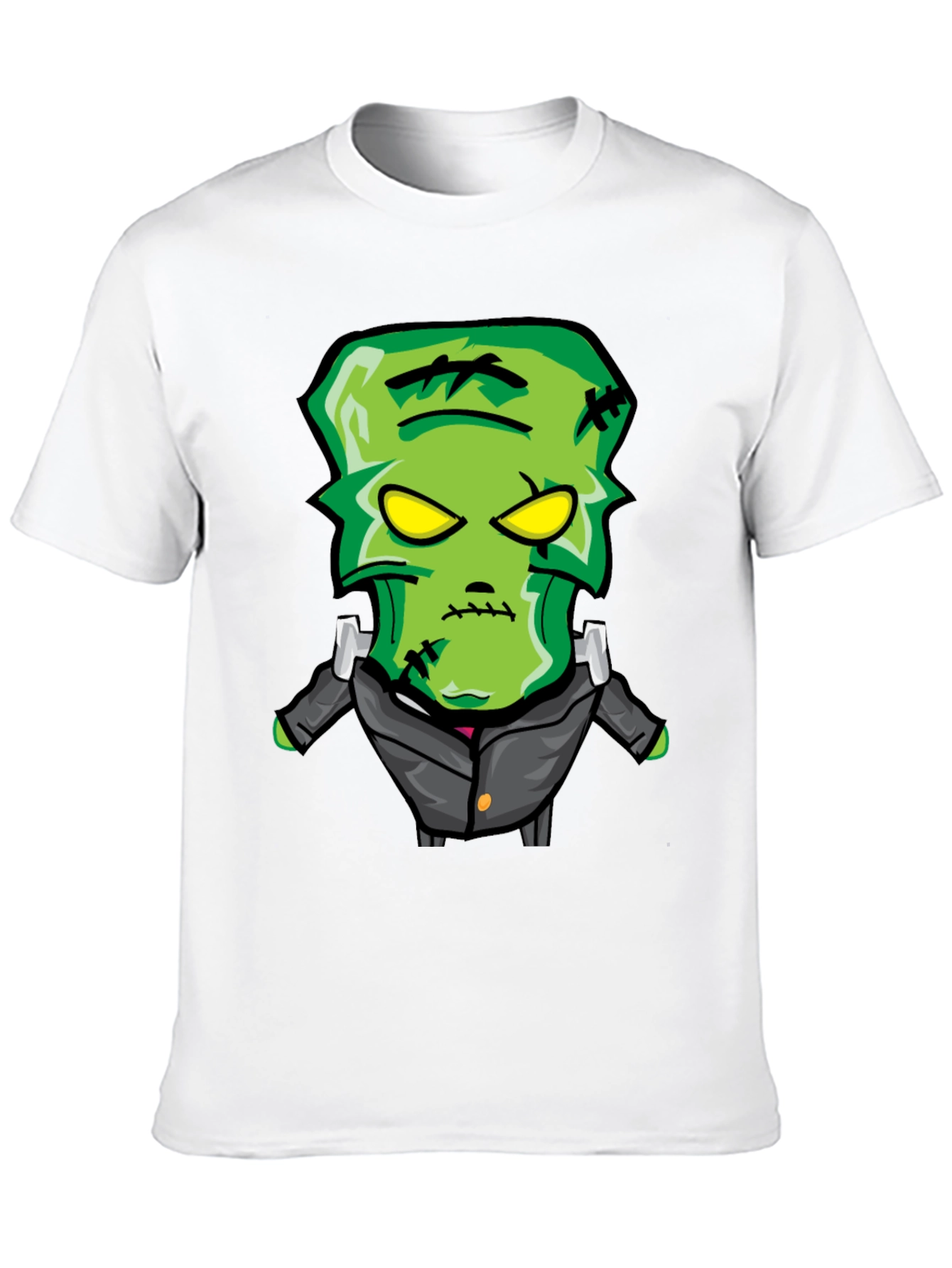 Frankenstein Monster Graphic Print T-Shirt